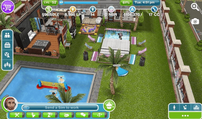 The Sims Freeplay Mobile yang mirip The Sims