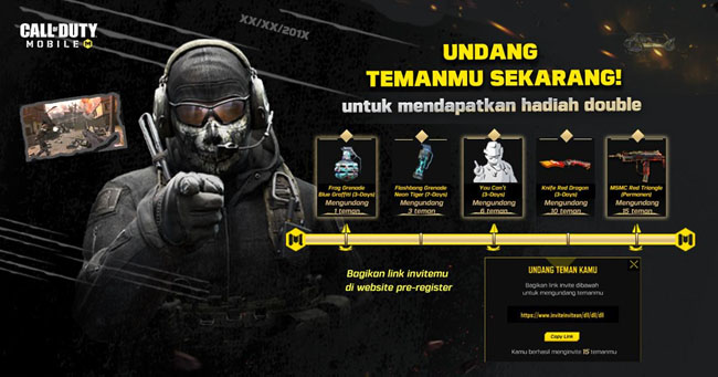 Call of Duty Mobile Indonesia Buka Masa CBT 
