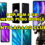 5 HP Ram 4 GB Untuk PUBG Dibawah 3 Jutaan, Dijamin Anti Lag