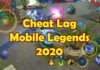 cheat lag mobile legends