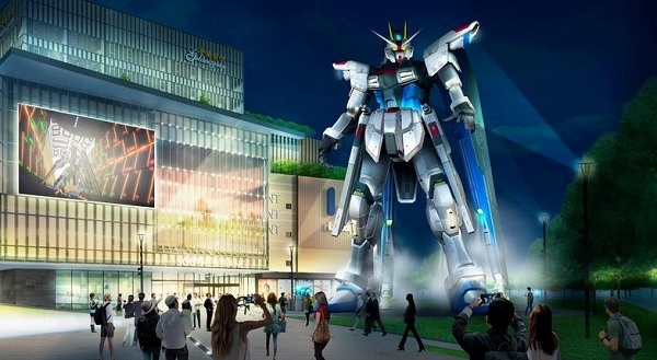 gundam statue