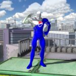 Seorang Moder Tambahkan Mod Pepsi Man ke Super Mario Bros mod pepsi man
