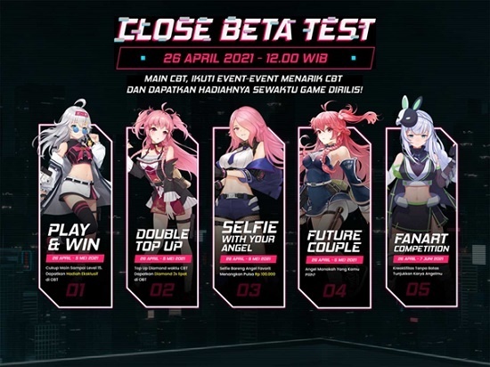 closed beta test angel squad akan dimulai 26 april 2021