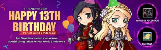 happy 13th birthday perfect world 2 indonesia