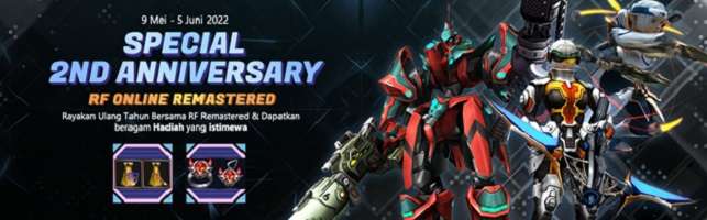 Rayakan 2nd Anniversary, RF Remastered Bagikan Hadiah Spesial