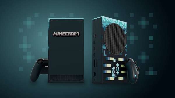 Xbox Bagikan Konsol Series S Custom Minecraft - Deep Dark